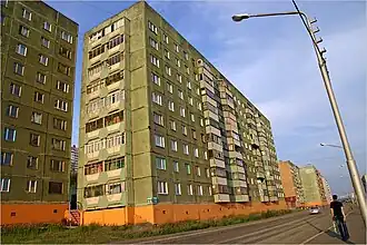 Apartment buildings on Fedorovsky Street 14