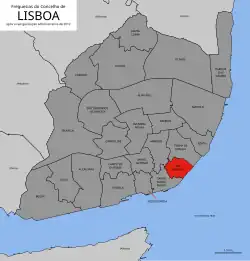 Location of São Vicente