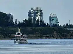 S.S. Moyie on Glenmore Reservoir on 03 June 2025