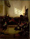 Turkish school (1846) by Alexandre-Gabriel Decamps
