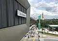 Station signage with Persiaran Surian below
