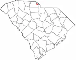 Location of Riverview, South Carolina