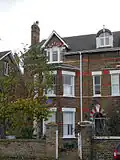 His birthplace in Handen Road, Lewisham