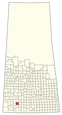 Location of Lac Pelletier No. 107