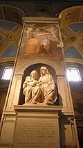 Raphael, Prophet Isaiah (1512) and Andrea Sansovino, Saint Anne and Virgin with Child (1512)