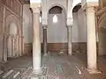 View of the Chamber of the Mihrab (the mihrab is on the left)