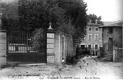 Saint-Alban-du-Rhone in 1925