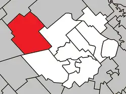Location within Montcalm RCM