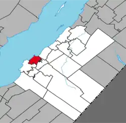 Location within Kamouraska RCM