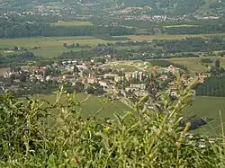 Saint-Jean-en-Royans seen from the east