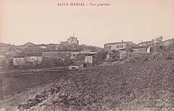A postcard view of Saint-Marsal, in the early 20th century