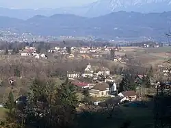 A general view of Saint-Martin-de-Vaulserre