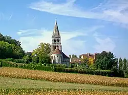 The church in Saint-Vaast-de-Longmont