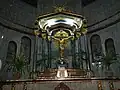 Church altar and reredos