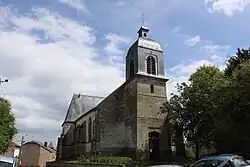 The church in Saint-Morel