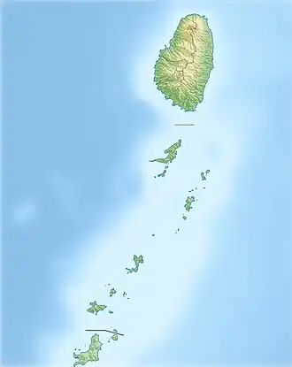Mustique Island is located in Saint Vincent and the Grenadines