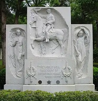 Sam Houston Grave Monument (1910–11), Huntsville, Texas