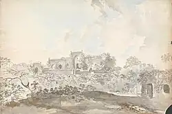 Old Mosque at Rajemahl, Samuel Davis, Yale Center for British Art