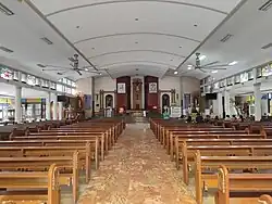 Interior of San Pascual Baylon Parish Church