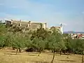 The castle viewed from the east