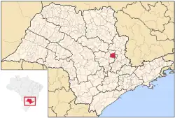 Location of Araras