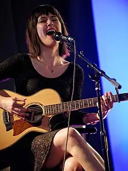Sara Niemietz performing in June 2016