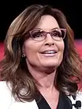 Sarah Palin of Alaska, (2006–2009), the 2008 Republican vice presidential nominee[26]