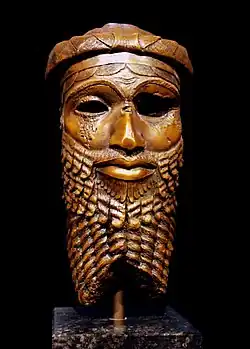 Image 27Bronze head of an Akkadian ruler from Nineveh, presumably depicting either Sargon of Akkad, or Sargon's grandson Naram-Sin. The Akkadian Empire was the first ancient empire of Mesopotamia after the long-lived civilization of Sumer. (from History of Iraq)