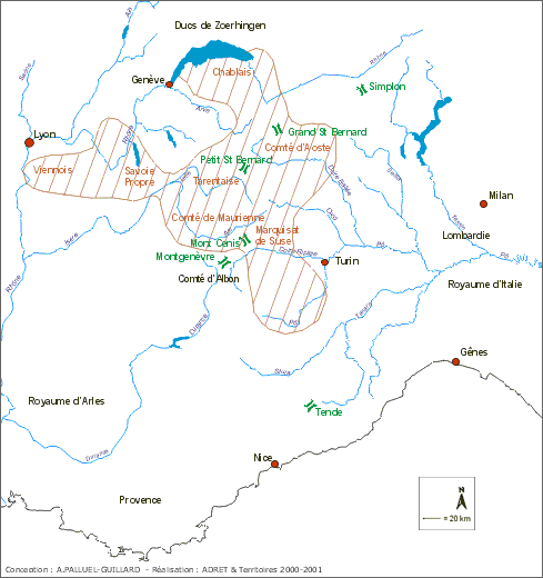 County of Savoy during the 12th