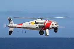 Schiebel Camcopter S-100 unmanned air system.
