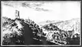 Ruins of Jagstberg Castle above Mulfingen (in 1799)