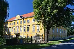 Walterskirchen castle near Poysdorf, Lower Austria, acquired 1733 by Count Andreas Koháry.