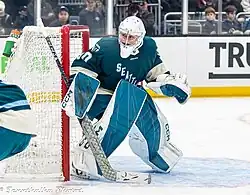 Shroeder during the Torrent's home opener against Minnesota Frost, November 2025