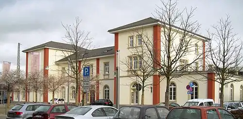 Schwetzingen station (December 2008)
