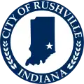 Official seal of Rushville, Indiana