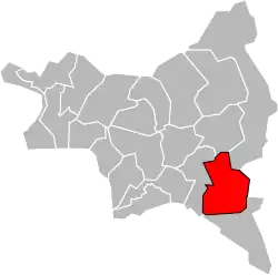 Location of Gagny