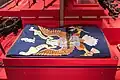 Seized flag of the US Army 31st Infantry Regiment