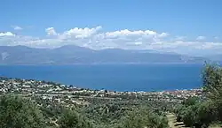 Panoramic view of Selianitika and Longos