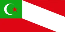 Flag of the Seminole Nation, (c. 1861)
