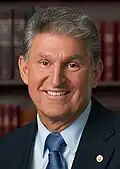 Former Senator Joe Manchin from West Virginia (2010–2025)