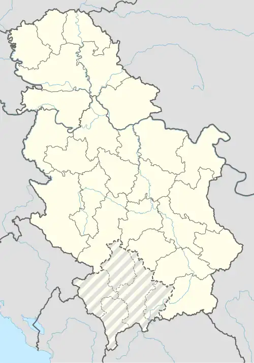 Rsovci is located in Serbia