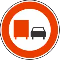 II-29 No overtaking for HGVs and buses