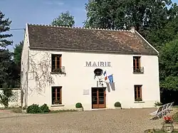 The town hall in Sermaise