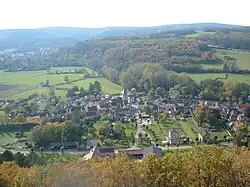 A general view of Sermizelles
