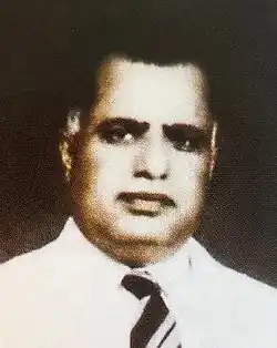 Seth Khemnchand Kundamal Panjabi in the 1960s. Hira's father.