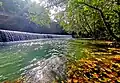 Weir in the Gère Valley (Vienne)
