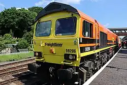 59202 in Freightliner livery, 2024