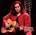 Sherjan Ahmad performing on Coke Studio Pakistan Season 10