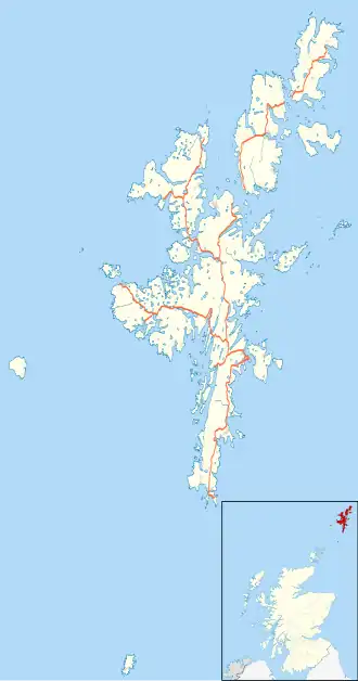Scalloway is located in Shetland