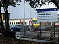 Class 334 outside the depot